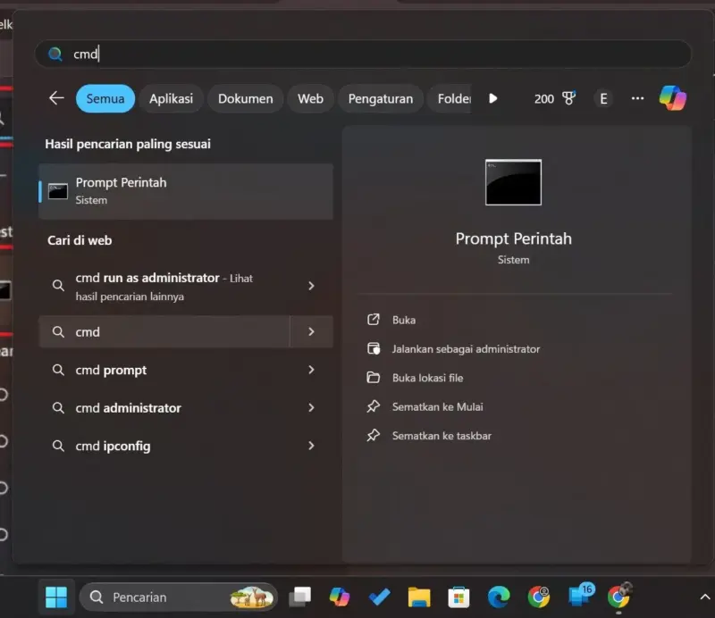 Cara Cek Nama Komputer Menggunakan Command Prompt