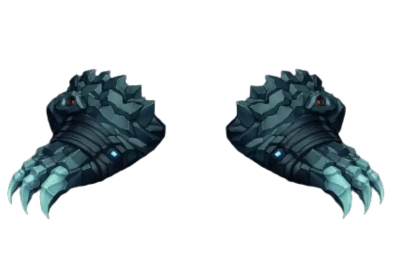 Straight Edge Katana vs Dark Knight Gauntlets di Blueprint Fungi's Shop