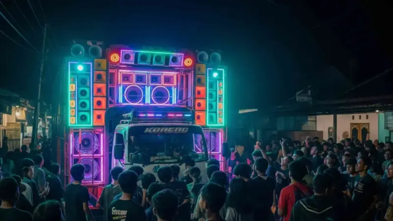 Ilustrasi Musik Keras Malam Hari/Istimewa