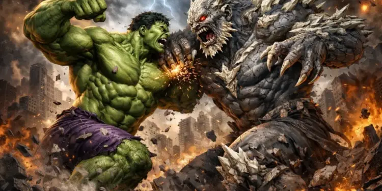 Hulk Vs Doomsday Siapa Menang