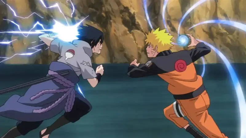 Pertarungan Terakhir Naruto Vs Sasuke