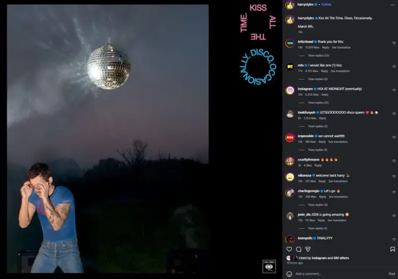 Album baru harry styles