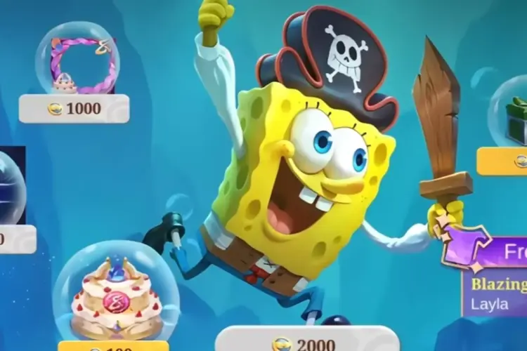 Cara Mendapatkan Skin Gloo Patrick MLBB x SpongeBob