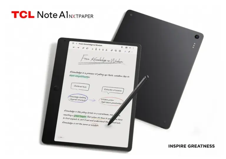 TCL Note A1 Nxtpaper Resmi Rilis, Tablet Rasa Kertas untuk Pelajar