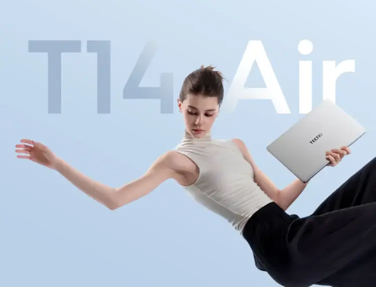Laptop Tipis 9 Jutaan: Tecno Megabook T14 Air Bawa Spek Gahar Ryzen & Intel, Cocok untuk Kreator!