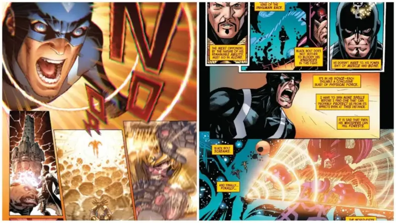 Black Bolt Marvel Comics