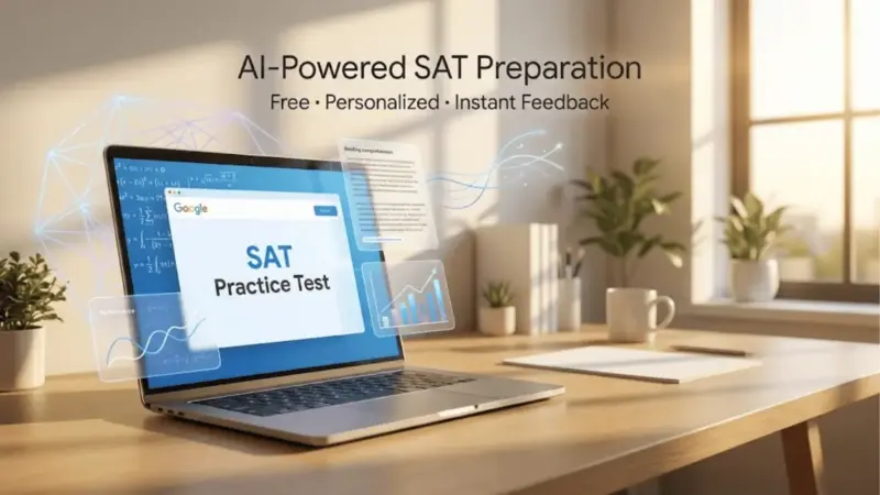 Google Rilis Fitur Latihan SAT Gratis di Gemini AI
