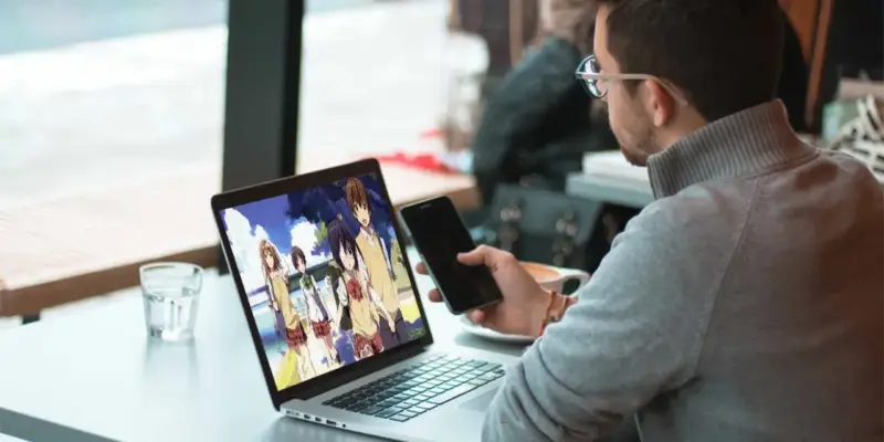 Tampilan fitur Nontonime di aplikasi GoPay untuk streaming anime Demon Slayer secara gratis.