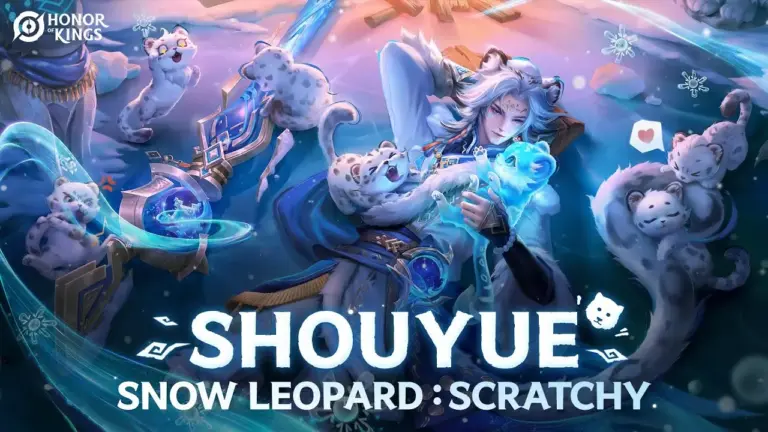 Cara Mendapatkan Skin Shouyue Snow Leopard: Scratchy HoK