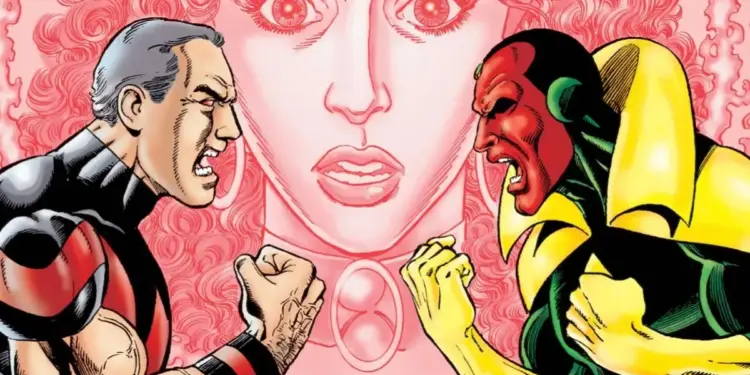 Wonder Man dan Vision Marvel Comics