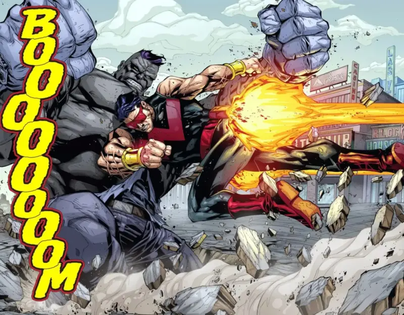 Wonder Man Vs Hulk