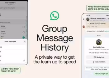 Anggota Baru Kini Bisa Lihat Riwayat Chat di Grup WhatsApp