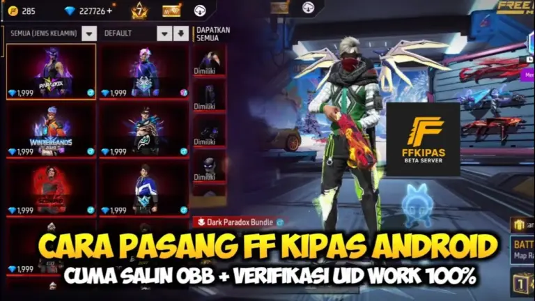 Cara Pasang Ff Kipas