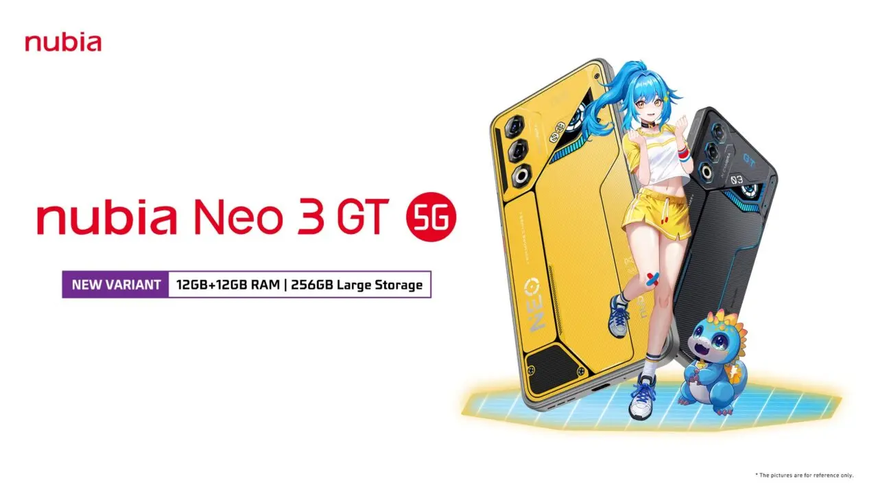 nubia Umumkan Neo 3 GT 5G Varian Terbaru dan V80 Max untuk Mobilitas Harian