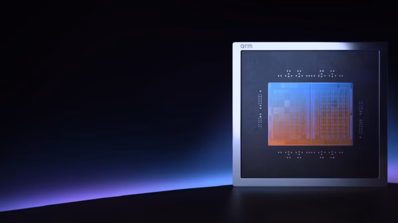 Arm Rilis Chip AI Sendiri, Nvidia & Intel Ketar-ketir? 2 Ilustrasi chip AI Arm terbaru AGI CPU yang mendukung teknologi agentic AI untuk tugas mandiri secara otomatis