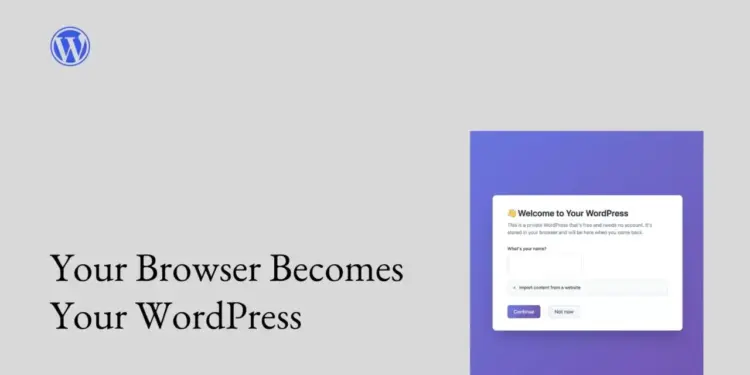 Bikin Situs WordPress Kini Gak Butuh Hosting & Domain!
