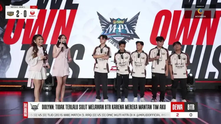 Hasil MPL ID S17 Week 1: DEWA United vs Bigetron by Vitality 1 Hasil MPL ID S17 DEWA United vs Bigetron by Vitality
