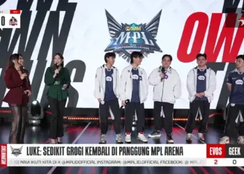 Hasil MPL ID S17 EVOS Esports vs Geek Fam