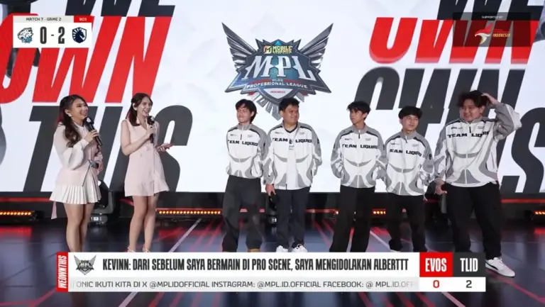 Hasil MPL ID Season 17 EVOS Esports vs Team Liquid ID 12 Hasil MPL ID Season 17 EVOS Esports vs Team Liquid ID