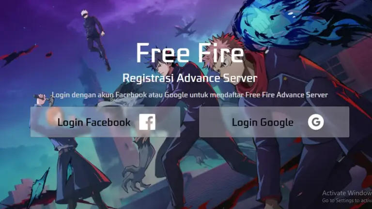 Link Ff Advance Server Maret 2026 2