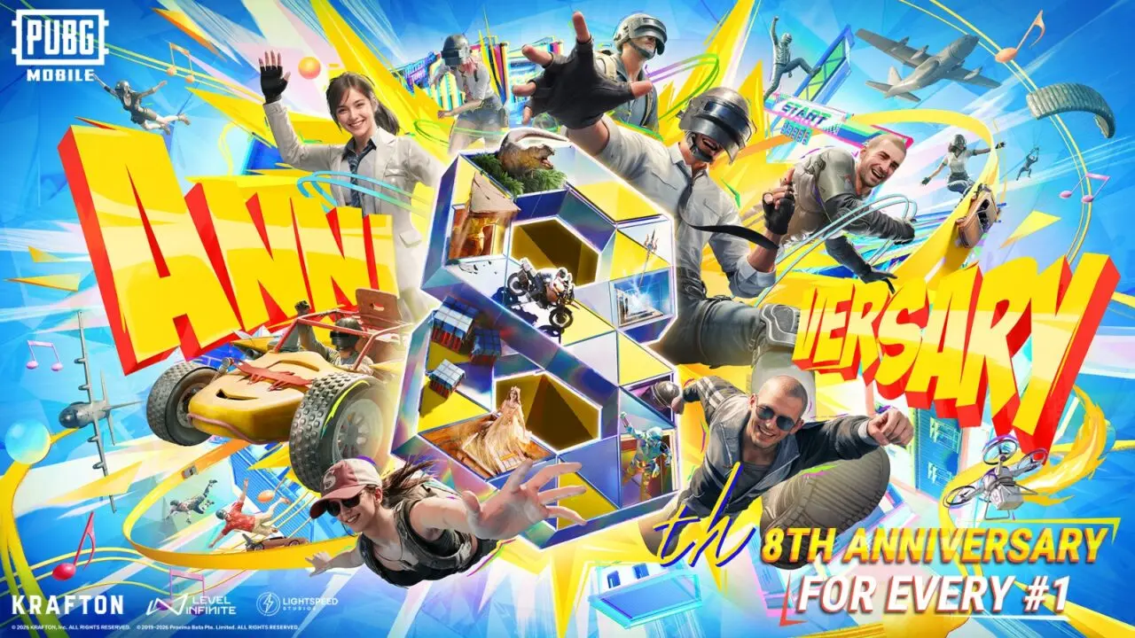 PUBG MOBILE Rayakan Anniversary ke-8 dengan Update Terbesar dan Kolaborasi Global