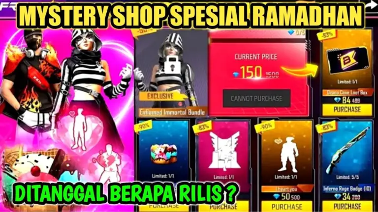 Bocoran Mystery Shop FF Maret 2026: Siap-Siap Borong Bundle Spesial Lebaran!