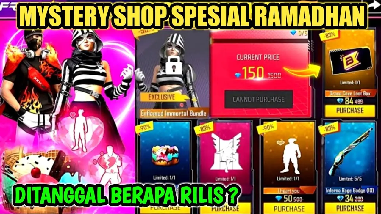 Bocoran Mystery Shop FF Maret 2026: Siap-Siap Borong Bundle Spesial Lebaran!
