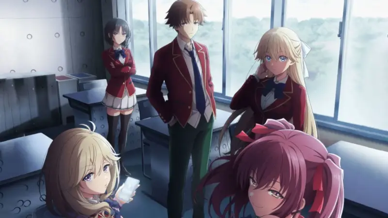 7 Anime Bulan April 2026 Paling Ditunggu, Banyak Sekuel dan Adaptasi Baru 4 Classroom Of The Elite Season 4 Second Year, First Semester