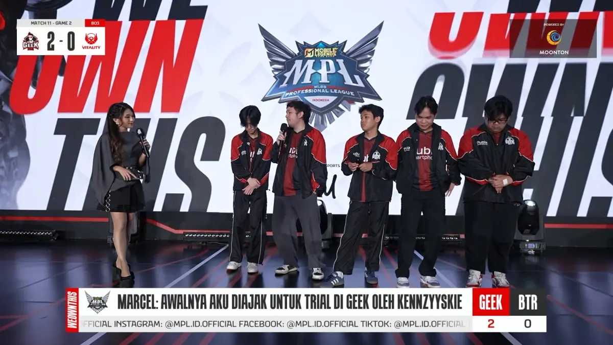 Hasil MPL ID Season 17 Geek Fam vs Bigetron by Vitality