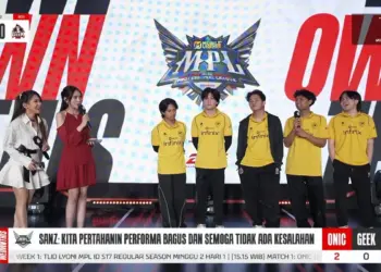 Hasil MPL ID S17 ONIC Esports vs Geek Fam