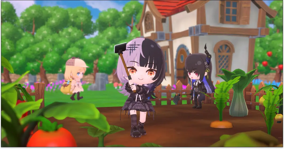 holoVillage: Our Cozy Days Siap Rilis, Simulasi Santai Bareng VTuber