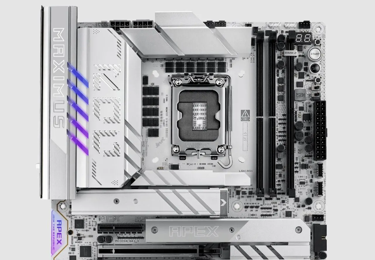 ASUS Hadirkan Dukungan Penuh Intel Core Ultra 200S Plus di Motherboard 800 Series