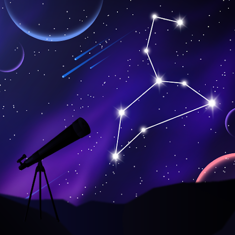 Melihat objek langit dengan Sky Map