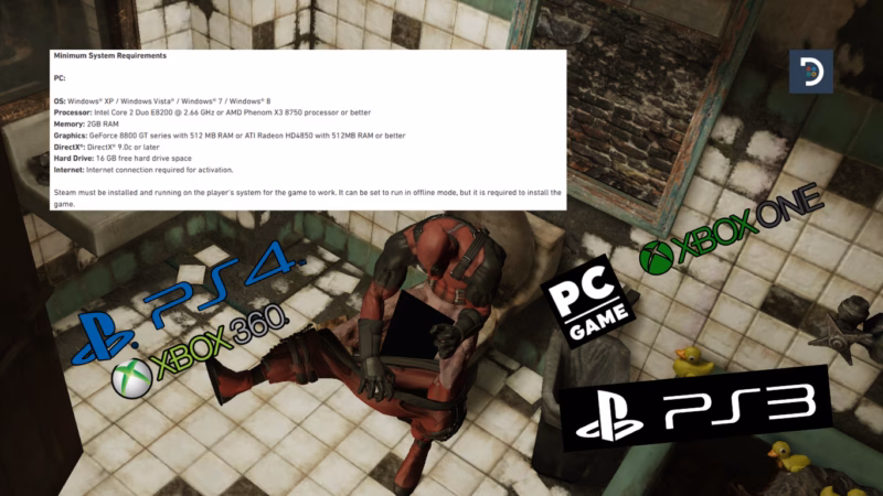 Deadpool The Game Spec & Platform