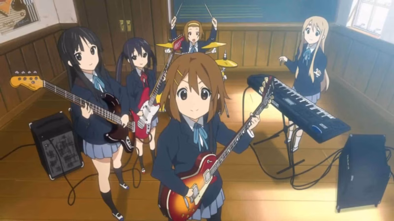 Auto Nostalgia! Anime dengan Soundtrack Terbaik yang Selalu Enak Didengar 6 K On!