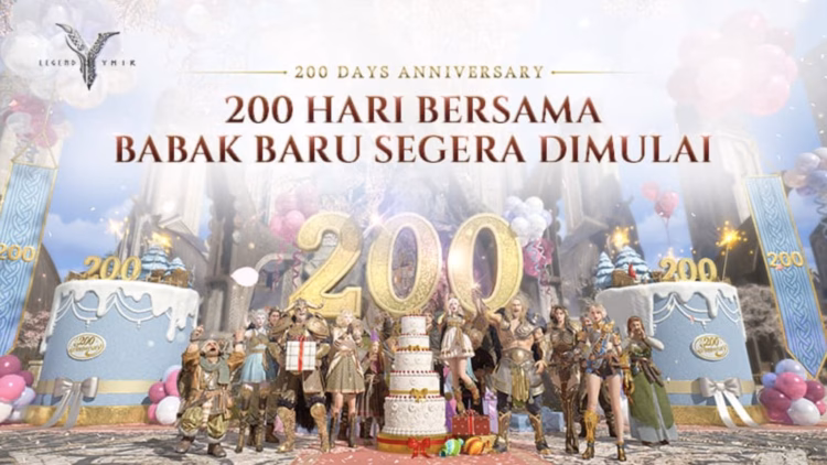 WEMADE Rayakan 200 Hari Layanan Global Legend of YMIR dengan Kampanye Besar 1 Legend Of Ymir