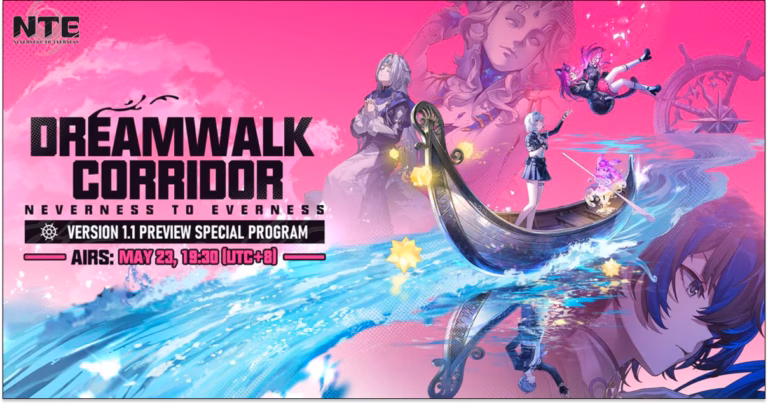 Update Neverness to Everness Versi 1.1 “Dreamwalk Corridor” Rilis 3 Juni