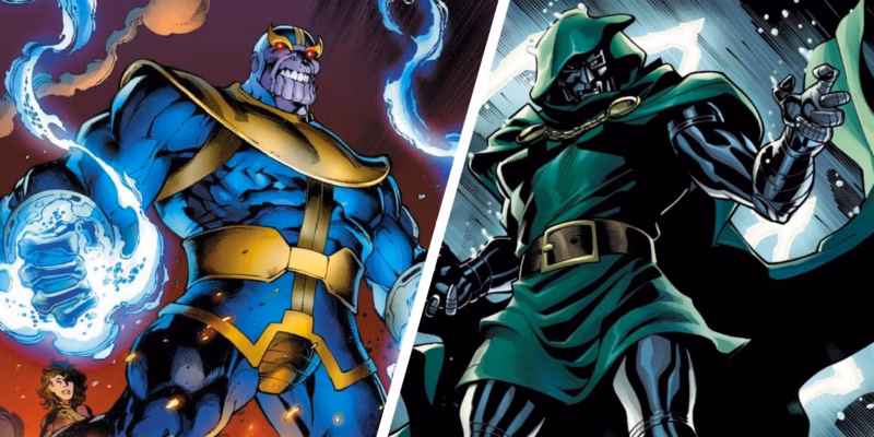 Doctor Doom Vs Thanos