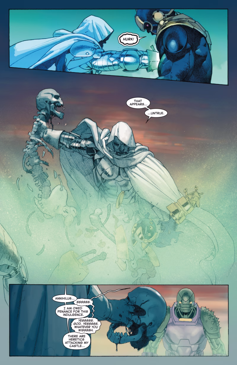 Doctor Doom Vs Thanos Di Secret Wars