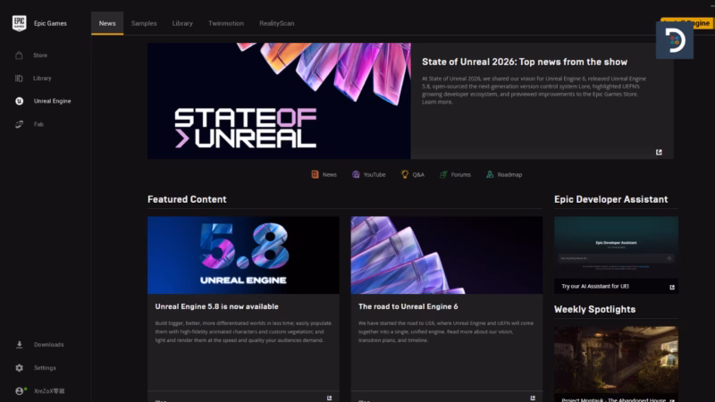State Of Unreal Epic Games