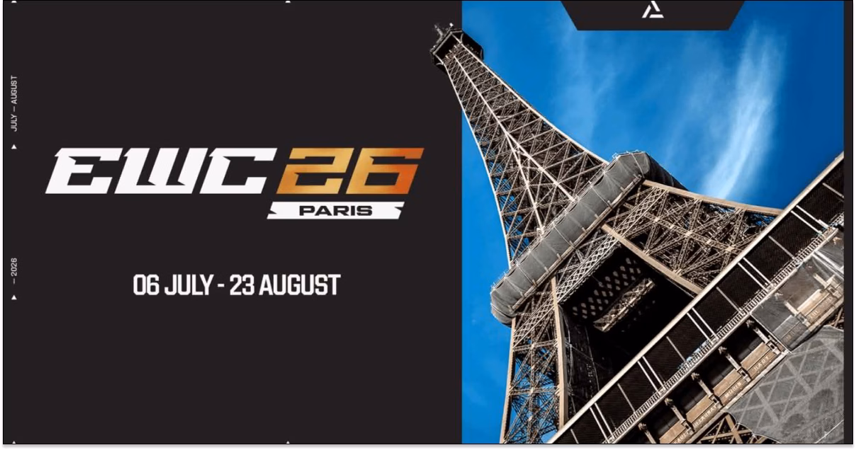 EWC 2026 di Paris, jadi Edisi Perdana di Luar Riyadh 6 EWC 2026 di Paris, jadi Edisi Perdana di Luar Riyadh
