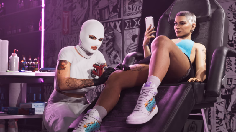 Electric Gang Tattoo - Gambar GTA 6 Terbaru