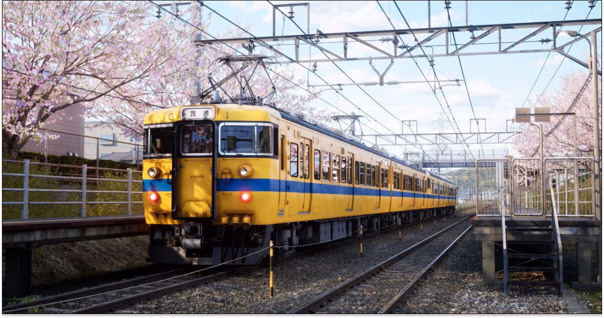 RUNNING TRAIN, Simulator Kereta dengan Visual Realistis