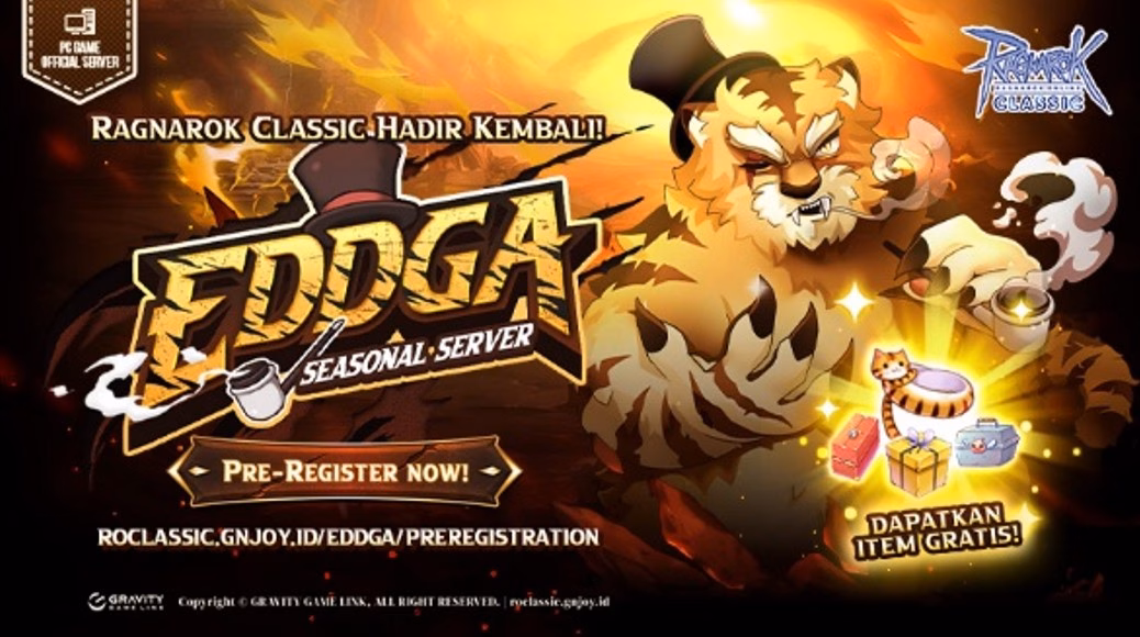 Ragnarok Online Classic Buka Pra-Registrasi Seasonal Server EDDGA, Ajak RO Mania Memulai Petualangan Baru di Midgard