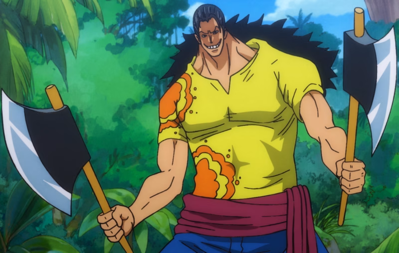 6 Karakter One Piece yang Bisa Mengalahkan Figarland Shamrock 5 Scopper Gaban