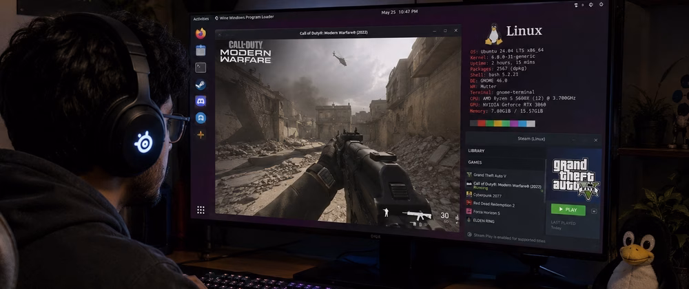 Bisakah Main Game di Linux? Ini Rahasianya