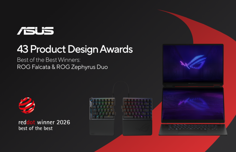 ASUS dan ROG Raih 43 Total Penghargaan di Red Dot Design Awards 2026 8 ASUS dan ROG Raih 43 Total Penghargaan di Red Dot Design Awards 2026
