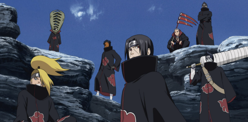 Akatsuki Menjadi Salah Satu Organisasi Anime Paling Ikonik