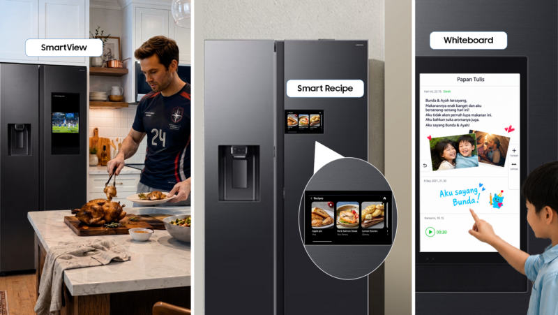 Bespoke AI Refrigerator Fitur