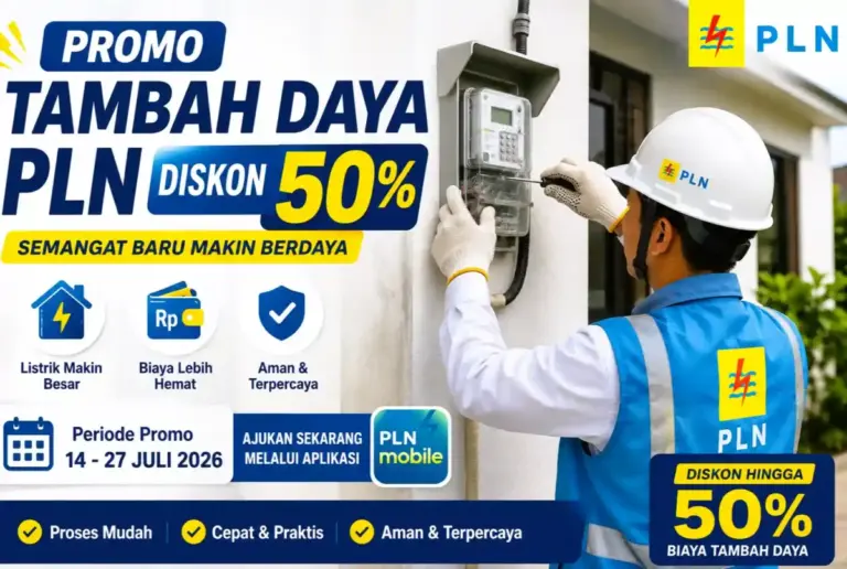 Promo! Cara Dapat Diskon Tambah Daya PLN